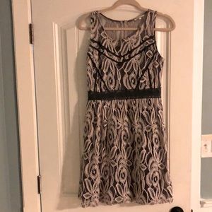 Mystree - lace overlay dress